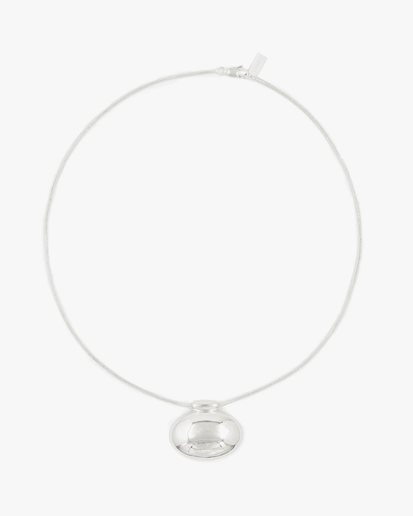 Ragbag Reflection Pendant Necklace Silver