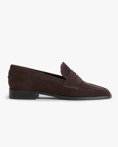 ATP Atelier Airola Loafers Walnut Suede