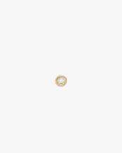 ENNUI Atelier Single Stone Labret Yellow Gold