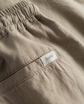 Forét Serene Linen Shorts Taupe
