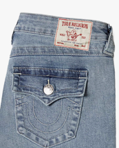 True Religion Joey Low Rise Flare Jeans Peak Spot