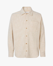 Samsøe Samsøe Sataka Jc Overshirt Natural Melange