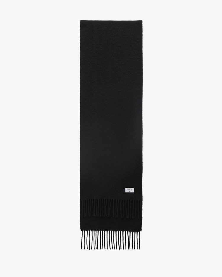 Filippa K Cashmere Blend Scarf Black