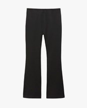 Filippa K Flared Jersey Trousers Black