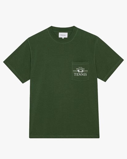 Palmes Vichi Pocket T-Shirt Dark Green