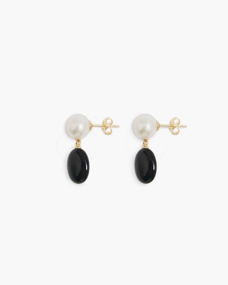 Ragbag Dualism Earrings Gold