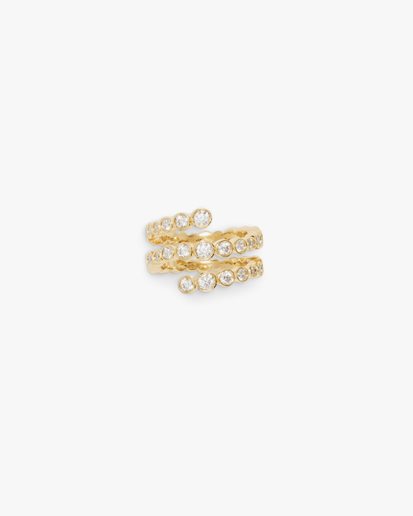Ragbag Odette Spiral Ring Gold