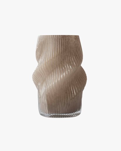 Tell me More Fano Vase Taupe