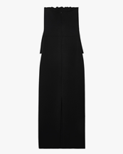 House of Dagmar Sculpted Slim Dress Black