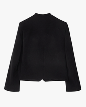 House of Dagmar Short Curved Jacket Black