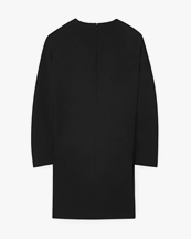 House of Dagmar Blazer V-Dress Black
