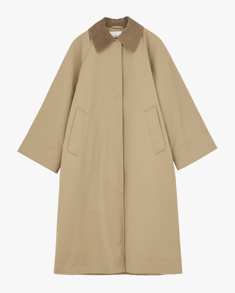Skall Studio Gaby Coat Dark Sand