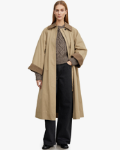 Skall Studio Gaby Coat Dark Sand