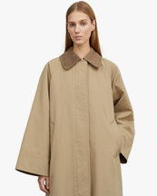 Skall Studio Gaby Coat Dark Sand
