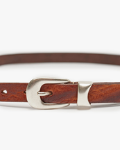 Our Legacy 2 Cm Belt Brown Leather