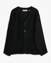 Our Legacy Cardigan Black Mohair