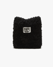 Acne Studios Fuzzy Square Hat Black