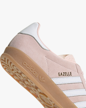 Adidas Originals Gazelle Indoor Shoes W Sand Pink/Cloud White/Gum3