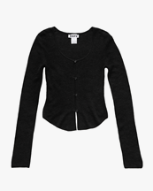 HOPE Pelle Cardigan Black