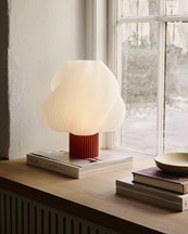 Crème Atelier Soft Serve Table Lamp Grande Rhubarb