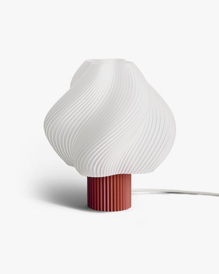 Crème Atelier Soft Serve Table Lamp Grande Rhubarb