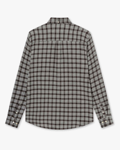 Forét Hornet Seersucker Shirt Brown Check