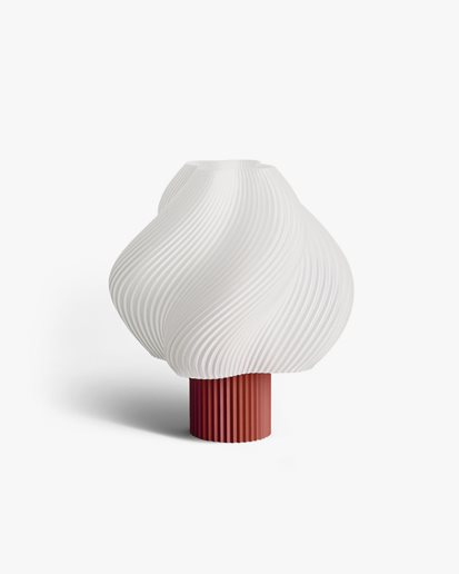 Crème Atelier Soft Serve Lamp Portable Rhubarb