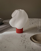 Crème Atelier Soft Serve Lamp Portable Rhubarb