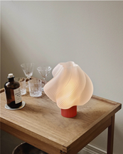 Crème Atelier Soft Serve Table Lamp Regular Rhubarb