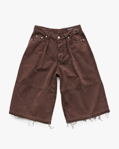 HOPE Punt Shorts Dark Brown