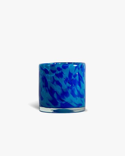 Calore Candle Holder Multi Blue