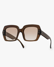 Monokel Eyewear Kaia Cola Brown Gradient Lens