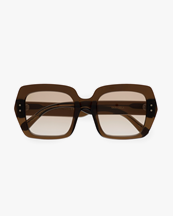 Monokel Eyewear Kaia Cola Brown Gradient Lens