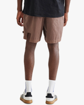 Woodbird Bommy Base Shorts Brown