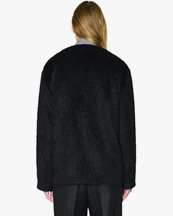 Our Legacy Cardigan Black Mohair