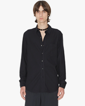 Our Legacy Classic Shirt Black Silk