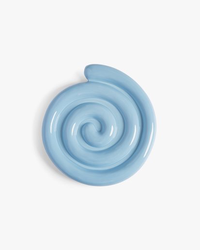 &Klevering Snail Trivet Blue