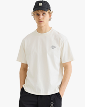 Woodbird Baine Eat Tee Off White