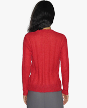 Paloma Wool Campi Ribbed Sweater Red