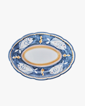 Due Sirene Serving Plate Large Midnight Blue