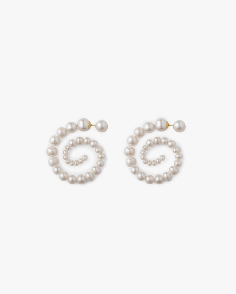 Éliou Vinnie Earrings White