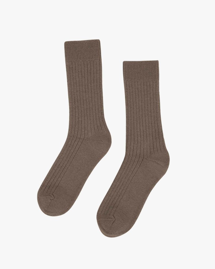 Colorful Standard Merino Wool Blend Sock Warm Taupe