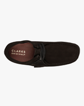 Clarks Wallabee G Black Suede