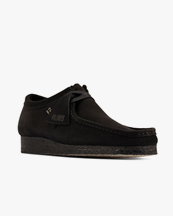 Clarks Wallabee G Black Suede