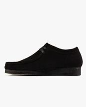 Clarks Wallabee G Black Suede