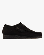 Clarks Wallabee G Black Suede