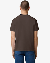 Ami Paris Logo T-Shirt Dark Coffee