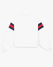 Sporty & Rich Wellness Ivy Rugby Crewneck White