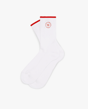 Sporty & Rich Srhwc Embroidered Socks White