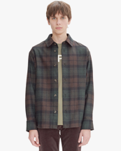 A.P.C. Bobby Overshirt Dark Brown